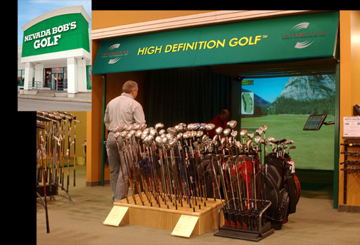Golf Retail Simulator Installation